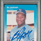 1987 Fleer Bo Jackson #369 PSA 10 Auto 10