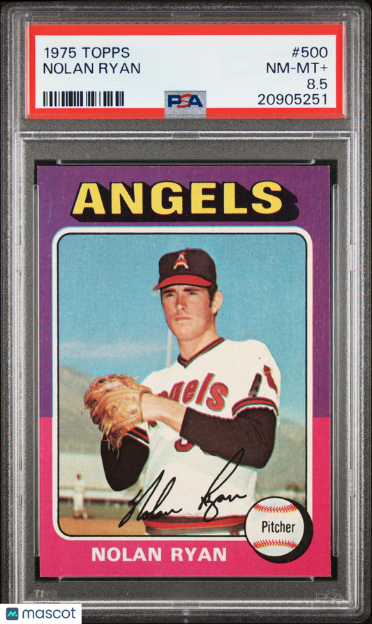 1975 Topps Nolan Ryan #500 PSA 8.5