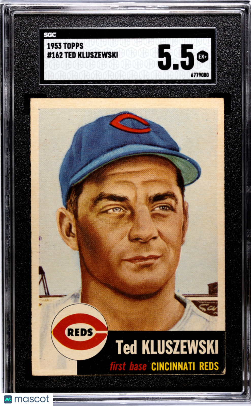 1953 Topps Ted Kluszewski #162 SGC 5.5