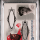 2001 SP Authentic UD Exclusives Game Jersey Combos Dimaggio Griffey JR. #UDCGD Excl. GM. Jersey PSA 10