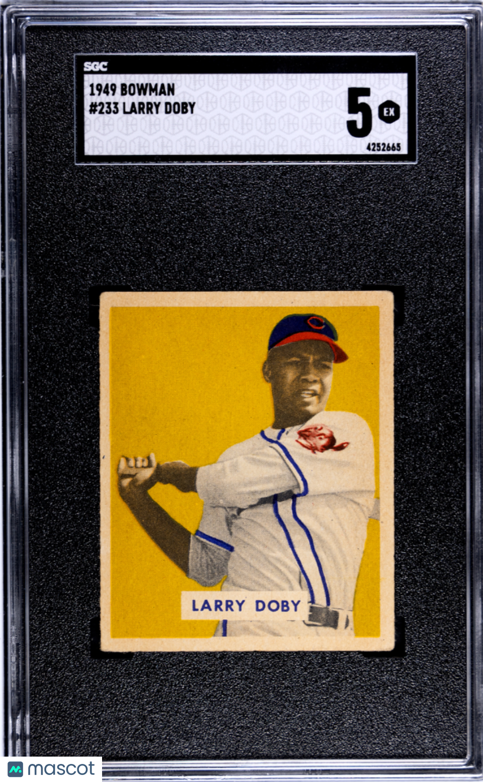 1949 Bowman Larry Doby #233 SGC 5