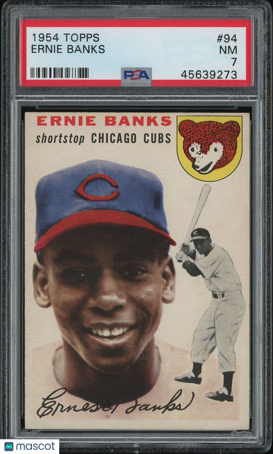 1954 Topps Ernie Banks #94 PSA 7