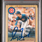 1987 Topps Traded Greg Maddux #70T PSA 9 Auto 10