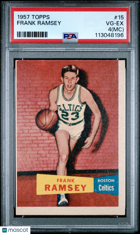 1957 Topps Frank Ramsey #15 PSA 4 MC