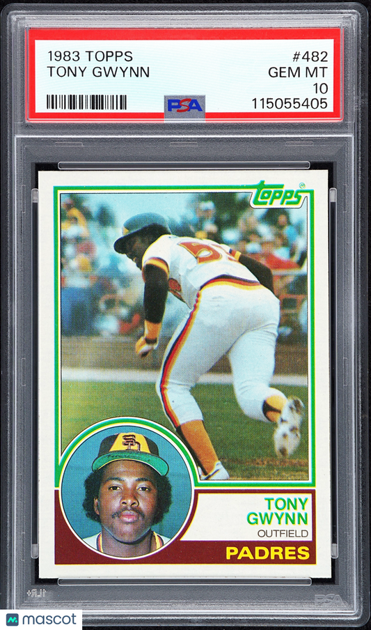 1983 Topps Tony Gwynn #482 PSA 10