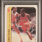 1986 Fleer Sticker Michael Jordan #8 PSA 3