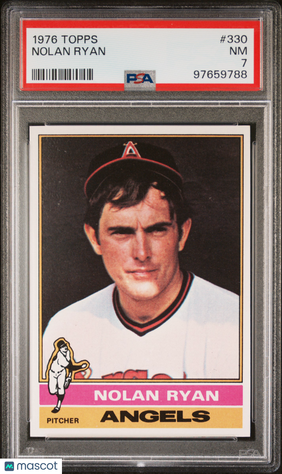 1976 Topps Nolan Ryan #330 PSA 7