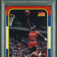 1986 Fleer Michael Jordan #57 PSA 8