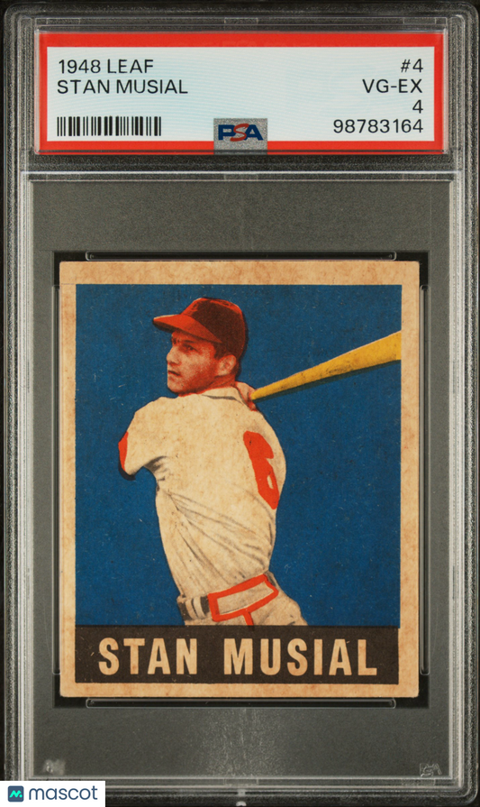 1948 Leaf Stan Musial #4 PSA 4