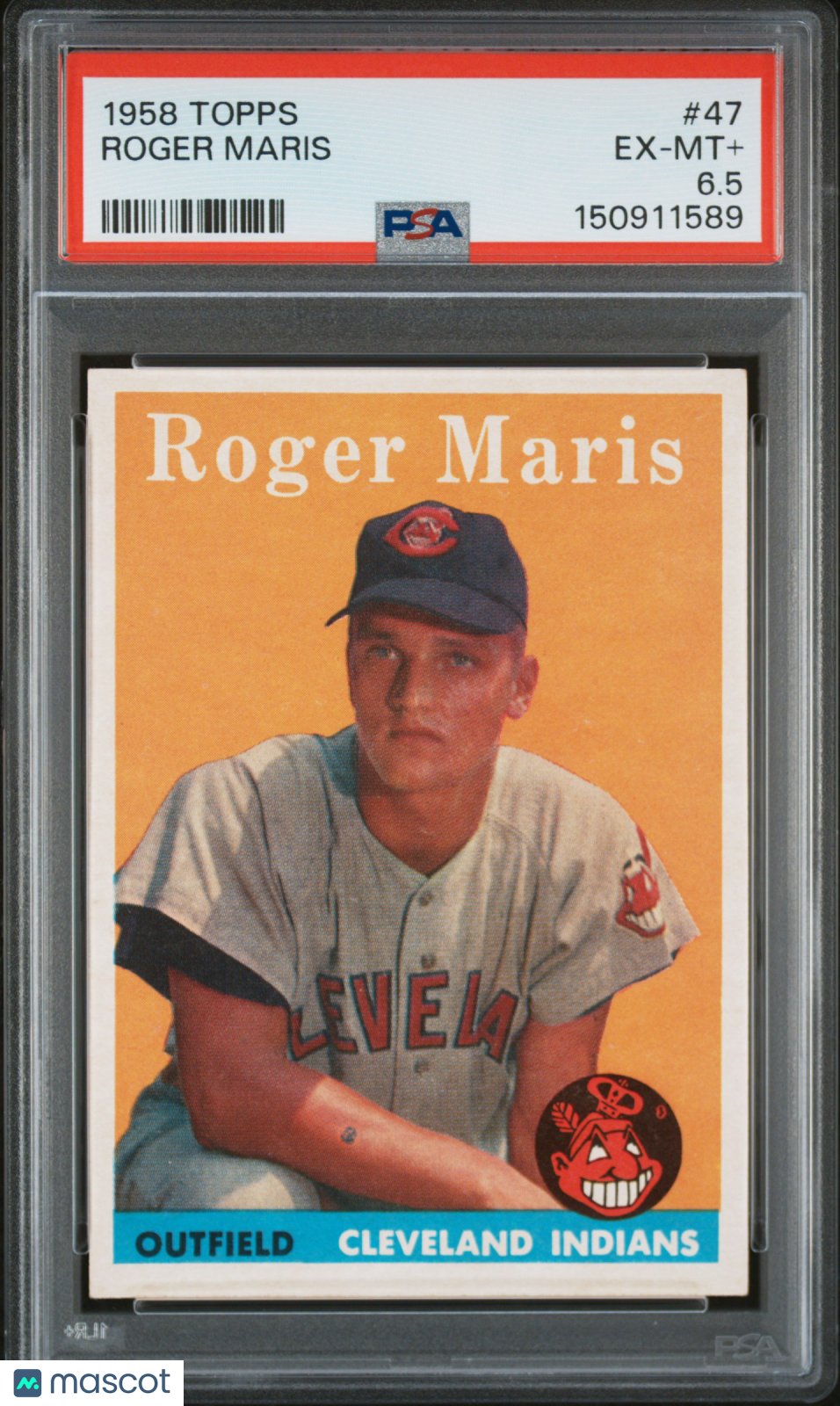 1958 Topps Roger Maris #47 PSA 6.5
