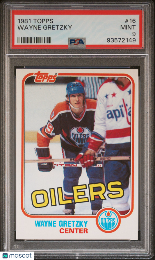 1981 Topps Wayne Gretzky #16 PSA 9