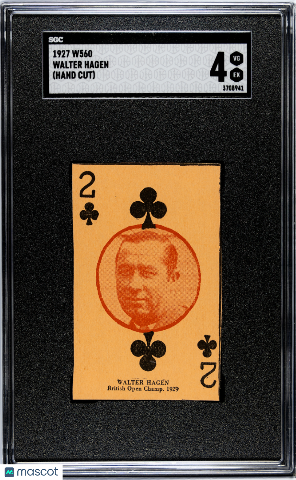 1927 W560 Walter Hagen SGC 4