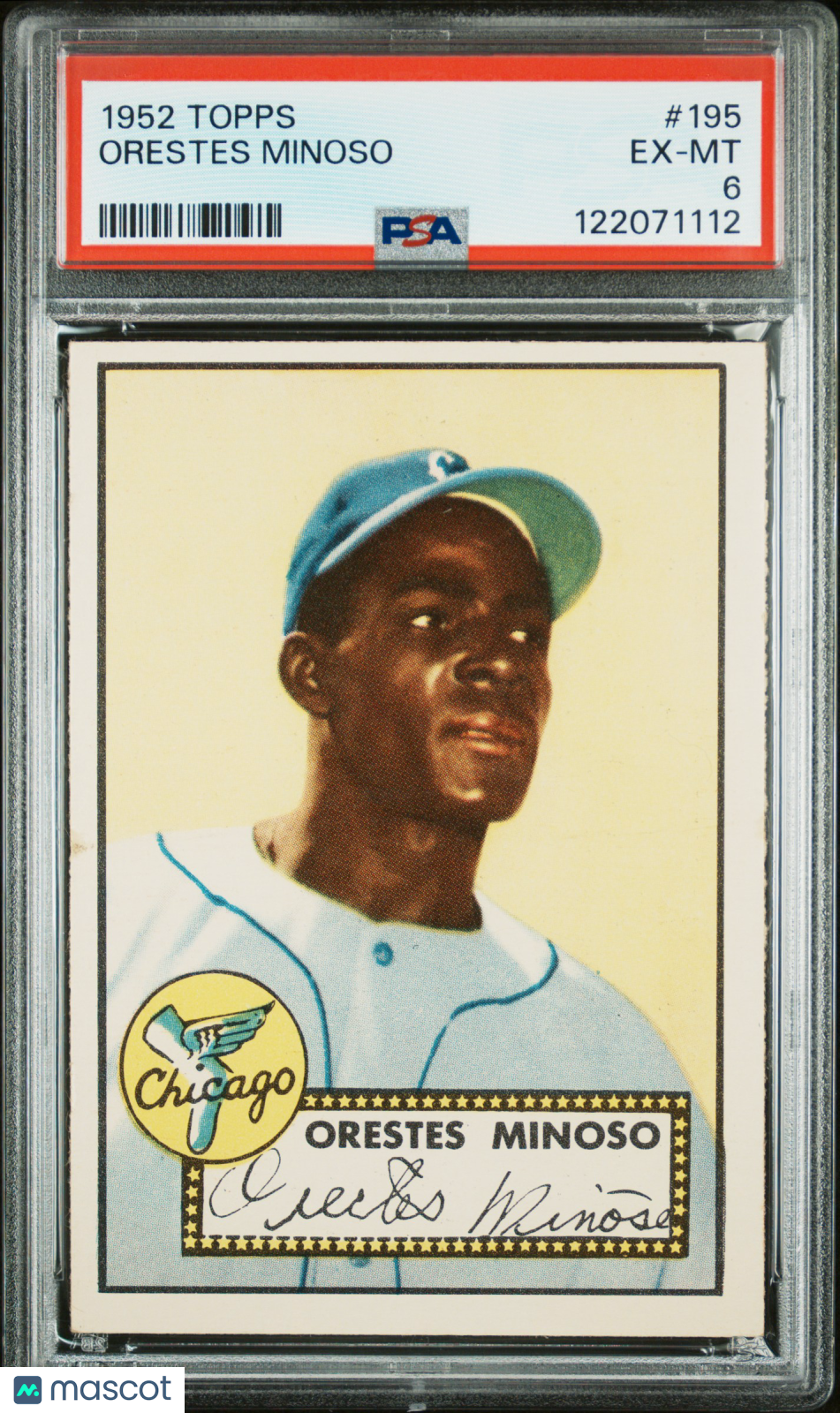 1952 Topps Orestes Minoso #195 PSA 6