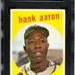 1959 Topps Hank Aaron #380 SGC 4