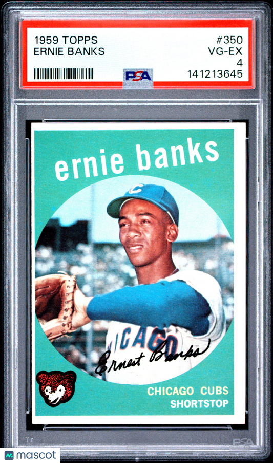 1959 Topps Ernie Banks #350 PSA 4