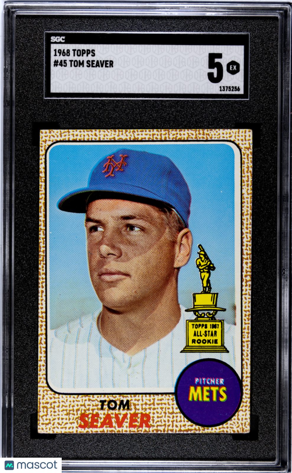 1968 Topps Tom Seaver #45 SGC 5