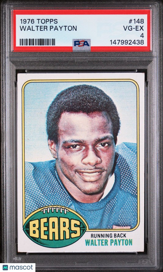 1976 Topps Walter Payton #148 PSA 4