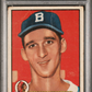 1952 Topps Warren Spahn #33 Black Back PSA 1