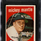 1959 Topps Mickey Mantle #10 SGC 3