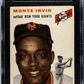 1954 Topps Monte Irvin #3 SGC 4