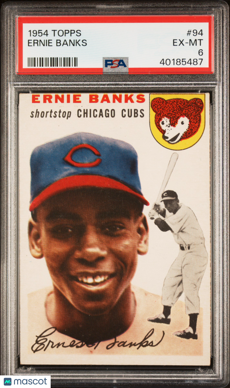 1954 Topps Ernie Banks #94 PSA 6