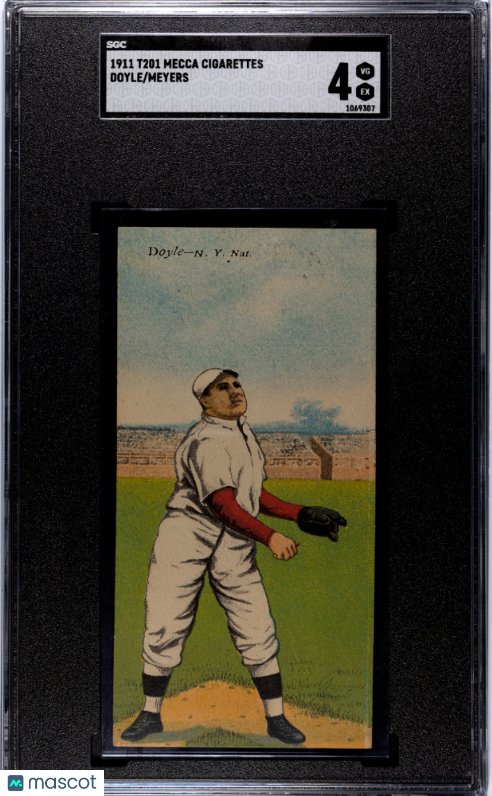 1911 T201 Mecca Cigarettes Meyers Doyle SGC 4