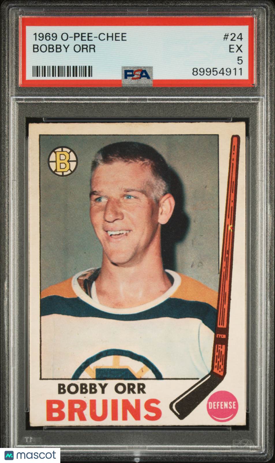 1969 O-Pee-Chee Bobby Orr #24 PSA 5