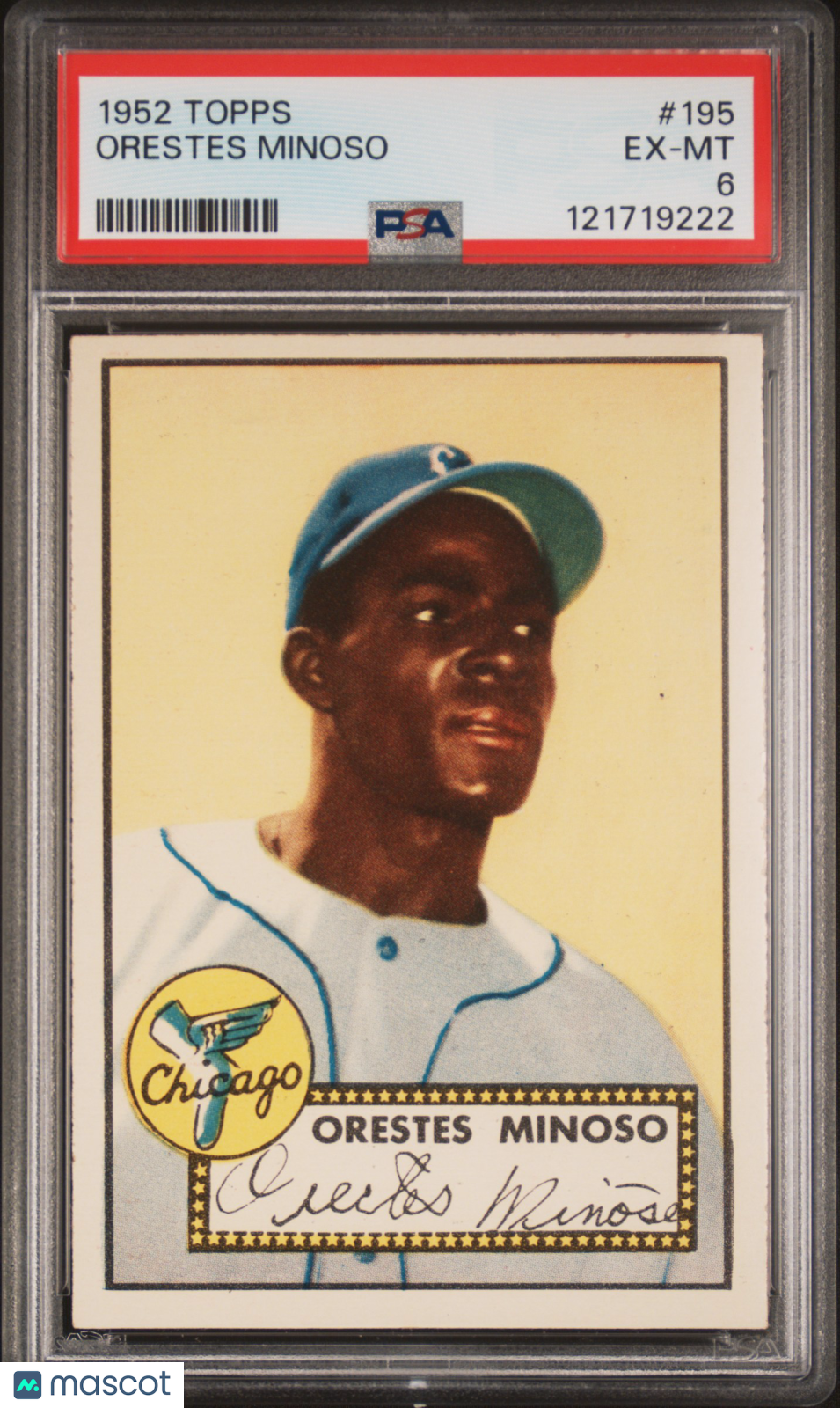 1952 Topps Orestes Minoso #195 PSA 6