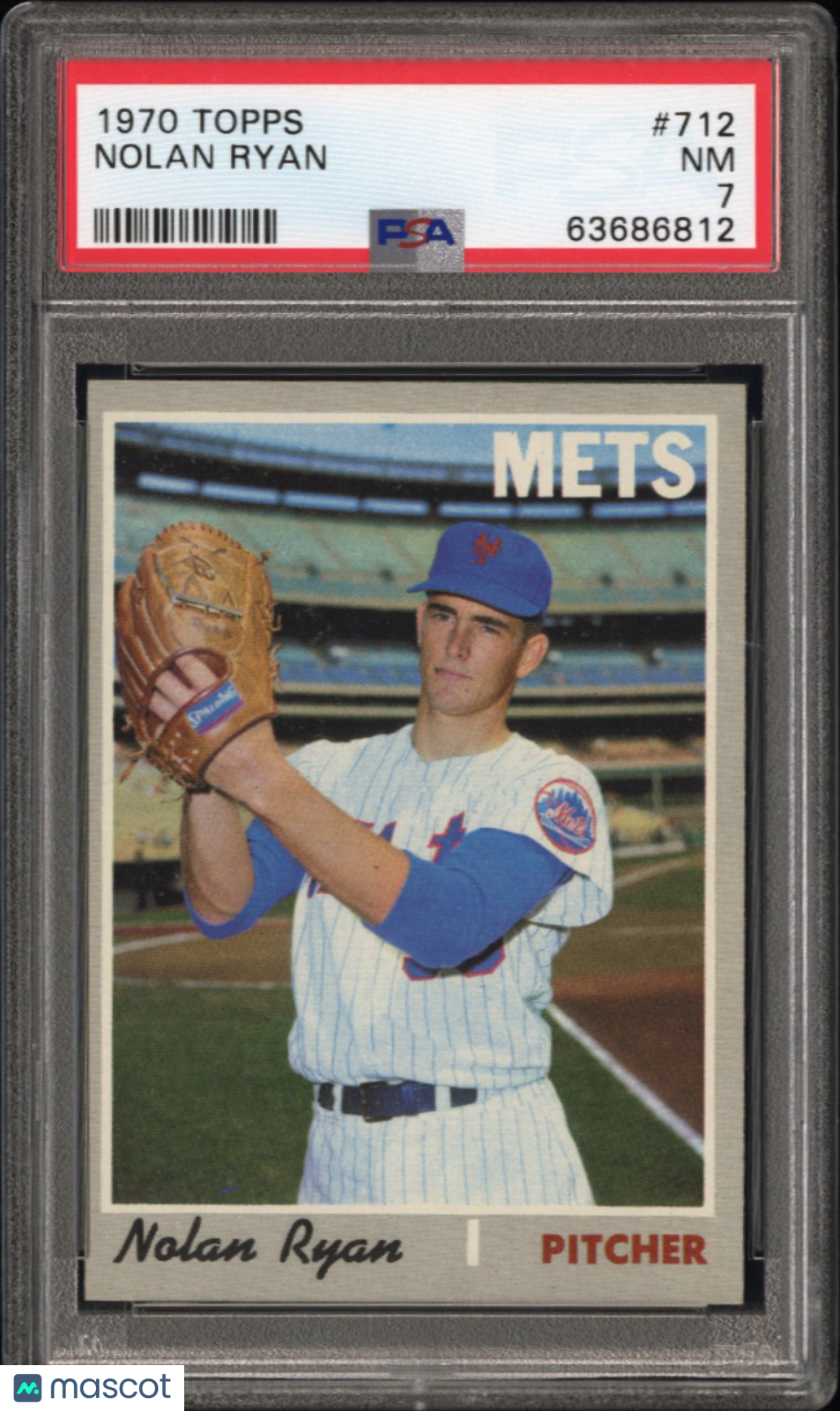 1970 Topps Nolan Ryan #712 PSA 7