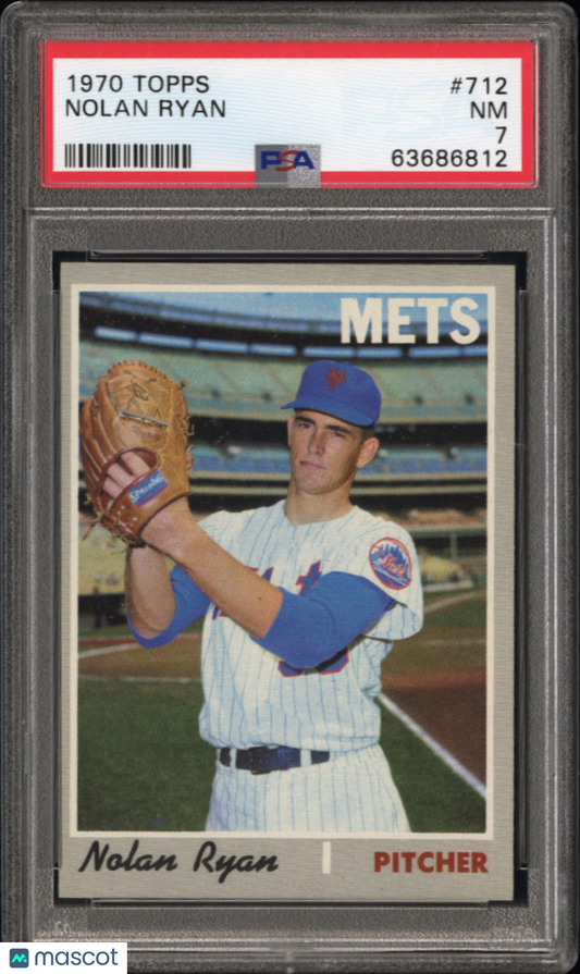 1970 Topps Nolan Ryan #712 PSA 7
