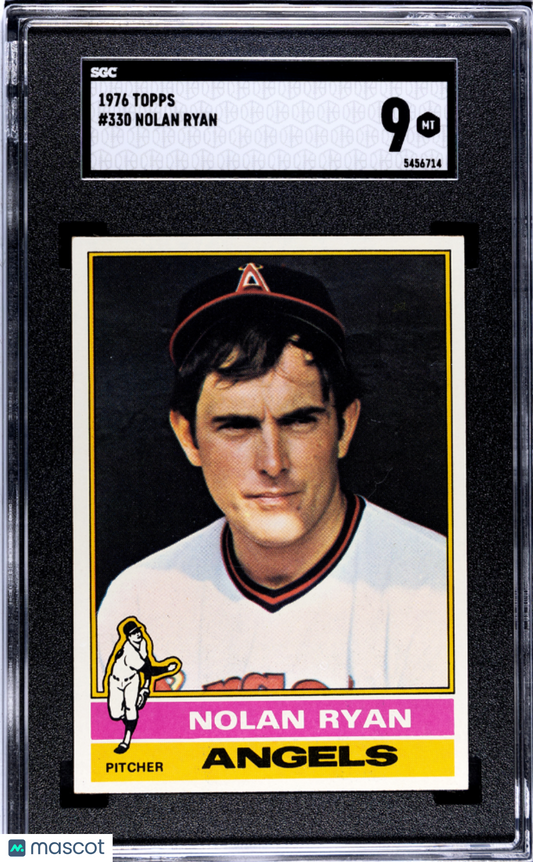 1976 Topps Nolan Ryan #330 SGC 9