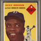1954 Topps Jackie Robinson #10 PSA 4