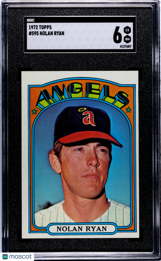 1972 Topps Nolan Ryan #595 SGC 6