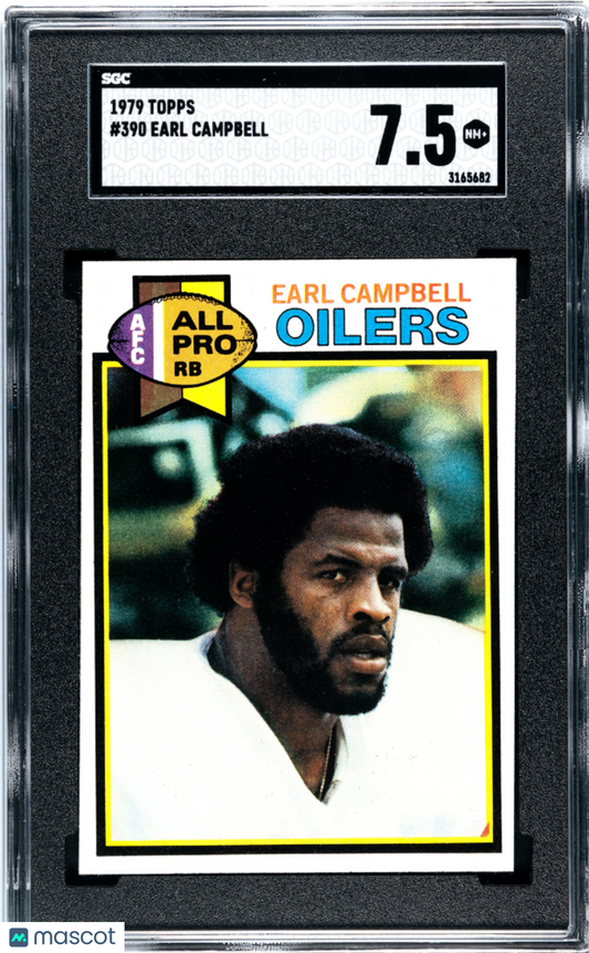 1979 Topps Earl Campbell #390 SGC 7.5