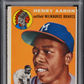 1954 Topps Henry Aaron #128 PSA 4