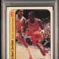 1986 Fleer Sticker Michael Jordan #8 PSA 9