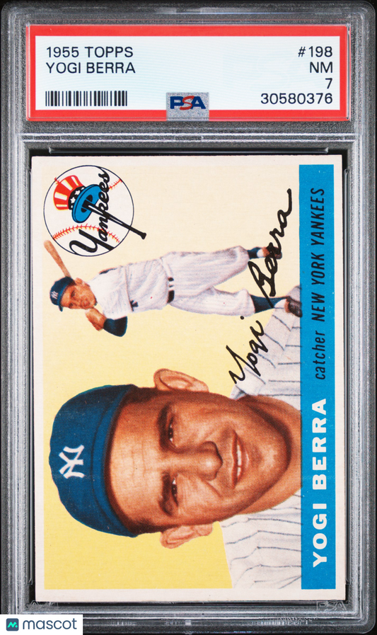1955 Topps Yogi Berra #198 PSA 7