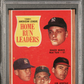 1962 Topps Al Home Run Leaders #53 PSA 4 MC