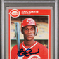 1985 Fleer Eric Davis #533 PSA 8 Auto 10
