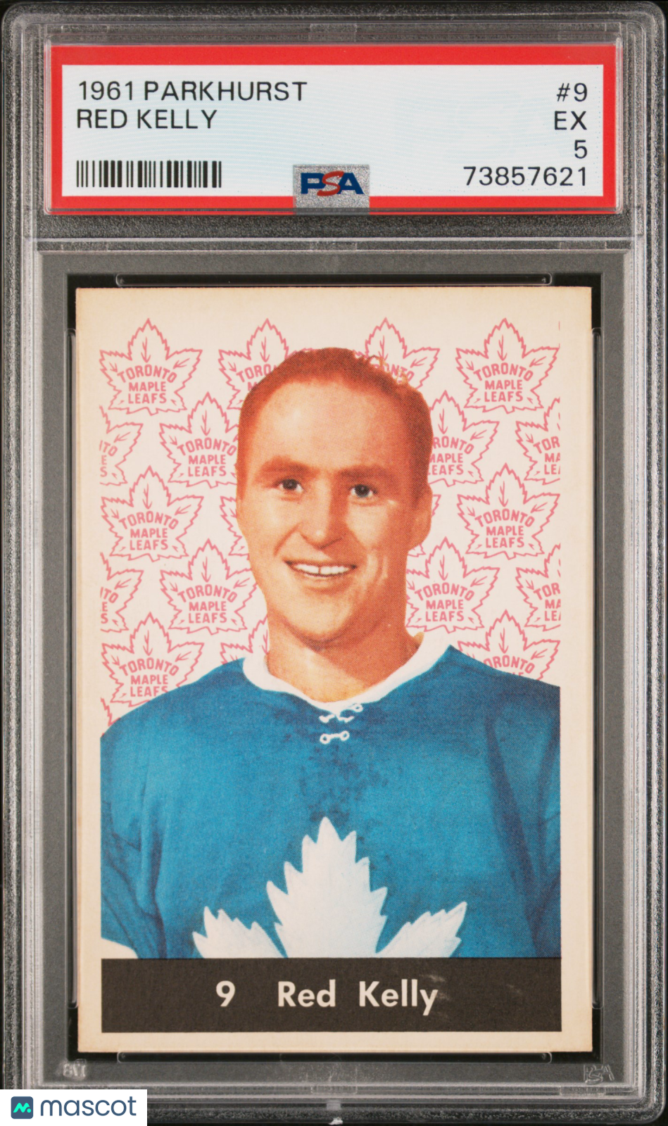 1961 Parkhurst Red Kelly #9 PSA 5