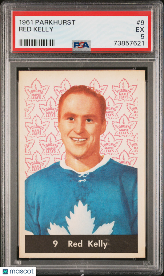 1961 Parkhurst Red Kelly #9 PSA 5