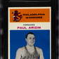 1961 Fleer Paul Arizin #2 SGC 7