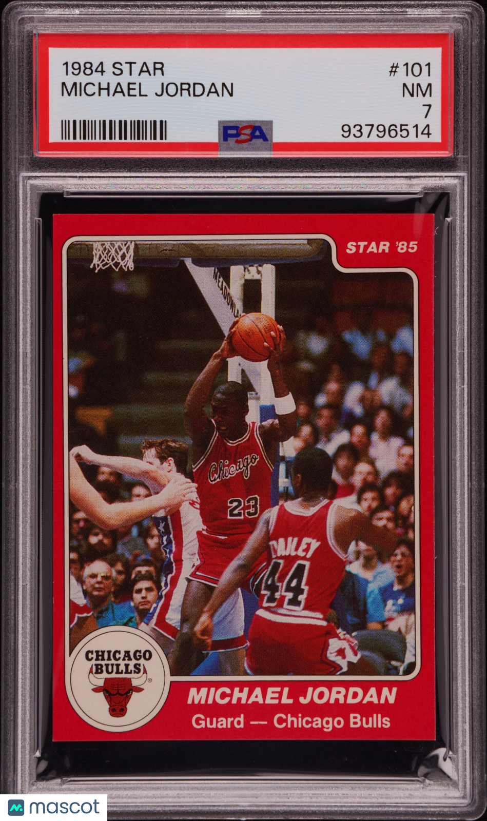 1984 Star Michael Jordan #101 PSA 7