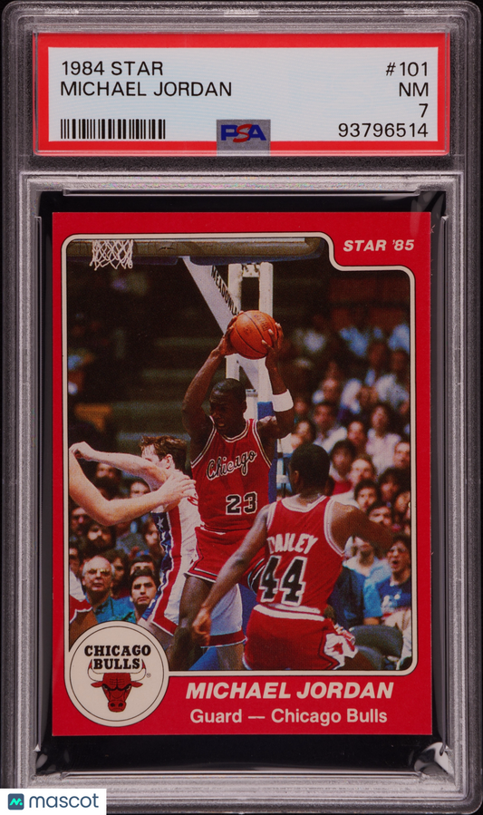 1984 Star Michael Jordan #101 PSA 7