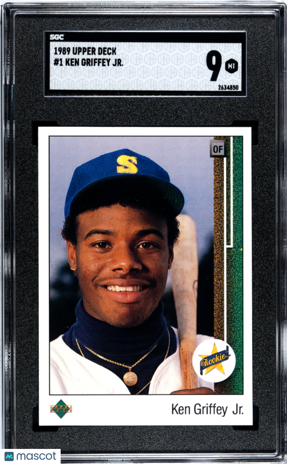 1989 Upper Deck Ken Griffey JR. #1 SGC 9