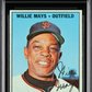 1967 Topps Willie Mays #200 MBA 4