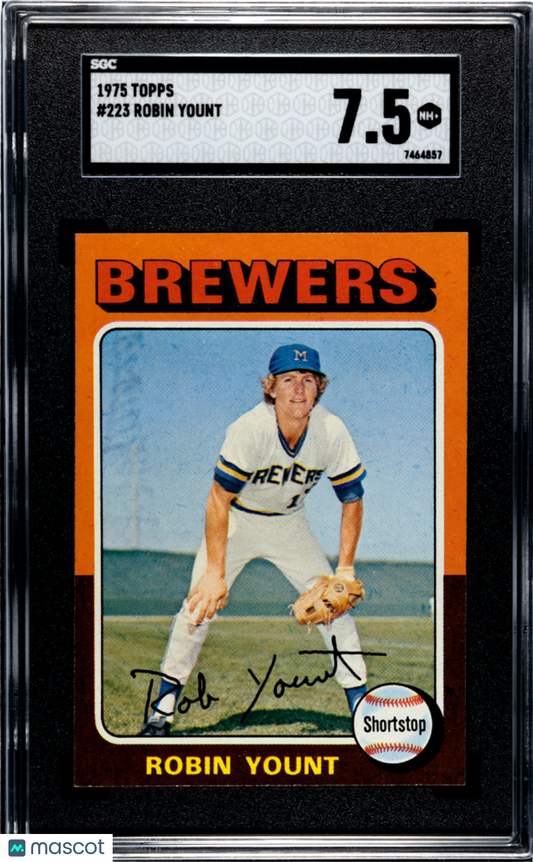 1975 Topps Robin Yount #223 SGC 7.5