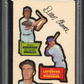 1968 Topps Action All-Star Stickers Lefebvre Robinson Chance PSA 6