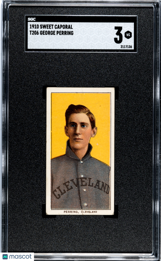 1910 Sweet Caporal (T206) George Perring SGC 3