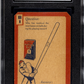 1934 Quaker Oats (F4) Batting "ask Me" Baseball Trivia Cards SGC A